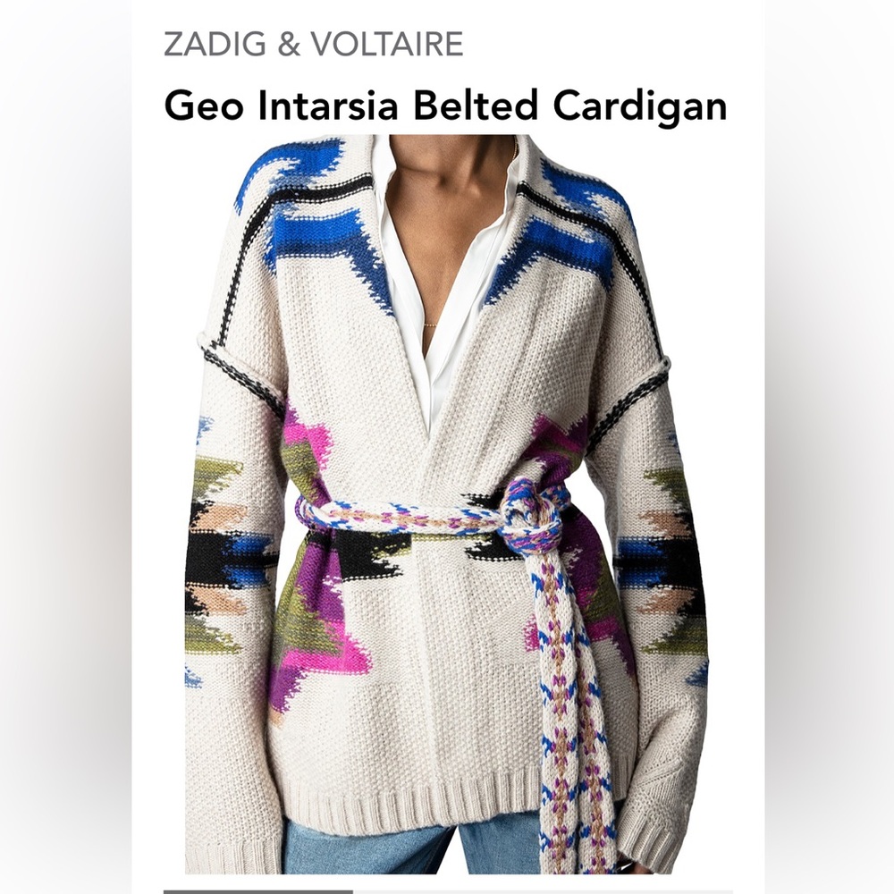 In Search of - Zadig & Voltaire Aspen Cardigan S or M